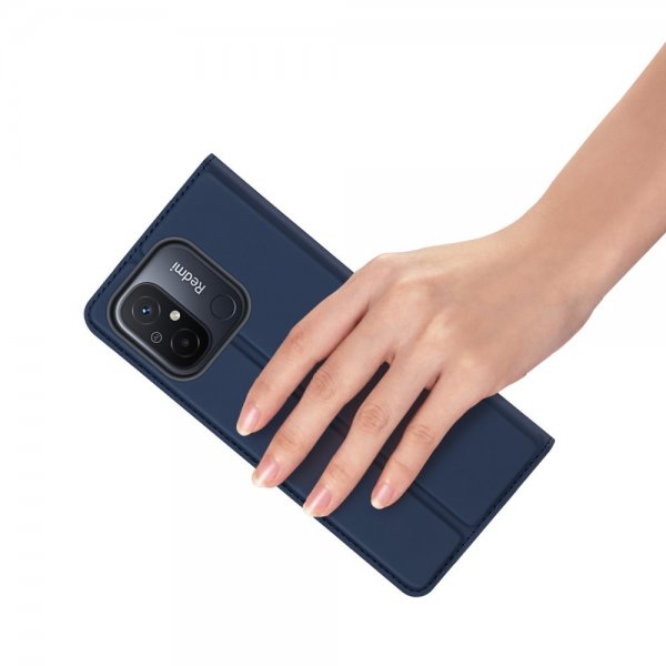 Dux Ducis Xiaomi Redmi 12C Fodral Skin Pro Series Sininen