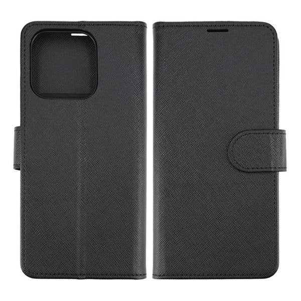 Xiaomi Redmi 12C Kotelo Jalustalla Musta