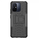 Xiaomi Redmi 12C Kuori Rengaskuvio Jalustatoiminto Musta