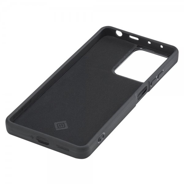 Lc.Imeeke Xiaomi Redmi 12C -suojakuori, hiilikuitukuvio, punainen raita, musta