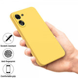Xiaomi Redmi 13C Kuori hihnalla Silikoni Keltainen