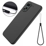 Xiaomi Redmi 13C Kuori Strap Silikoni Musta