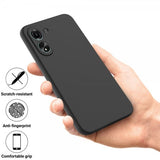 Xiaomi Redmi 13C Kuori Strap Silikoni Musta