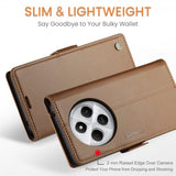 CaseMe Xiaomi Redmi 14C Kotelo 023 Series Ruskea
