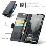 CaseMe Xiaomi Redmi 14C Fodral 023-sarja Musta