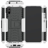 Xiaomi Redmi 9A Kuori Rengaskuvio Jalustatoiminto Valkoinen