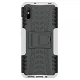 Xiaomi Redmi 9A Kuori Rengaskuvio Jalustatoiminto Valkoinen