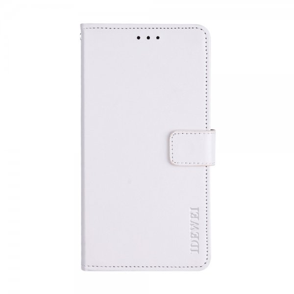Xiaomi Redmi 9T Kotelo Nahkakuvio Valkoinen