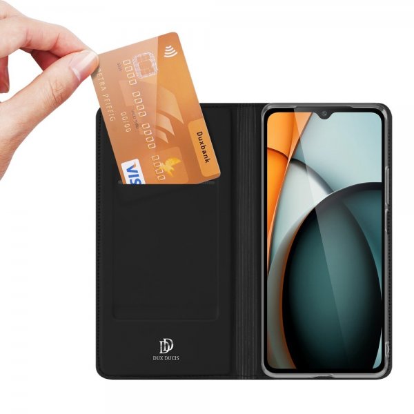 Dux Ducis Xiaomi Redmi A3 -suojakuori Skin Pro Series, musta