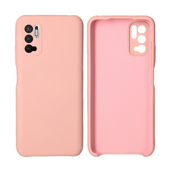 Xiaomi Redmi Note 10 5G Kuori Silikoni Vaaleanpunainen