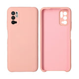 Xiaomi Redmi Note 10 5G Kuori Silikoni Vaaleanpunainen