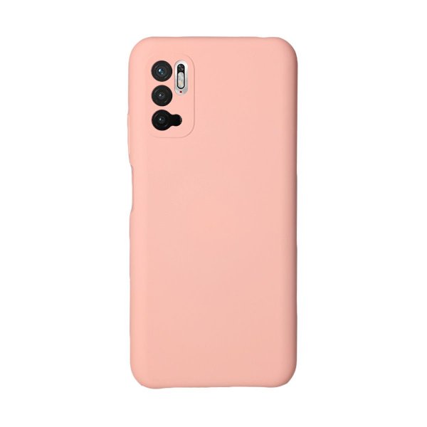 Xiaomi Redmi Note 10 5G Kuori Silikoni Vaaleanpunainen