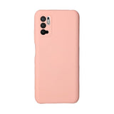 Xiaomi Redmi Note 10 5G Kuori Silikoni Vaaleanpunainen