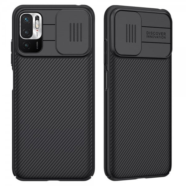 Nillkin Xiaomi Redmi Note 10 5G Kuori CamShield Musta