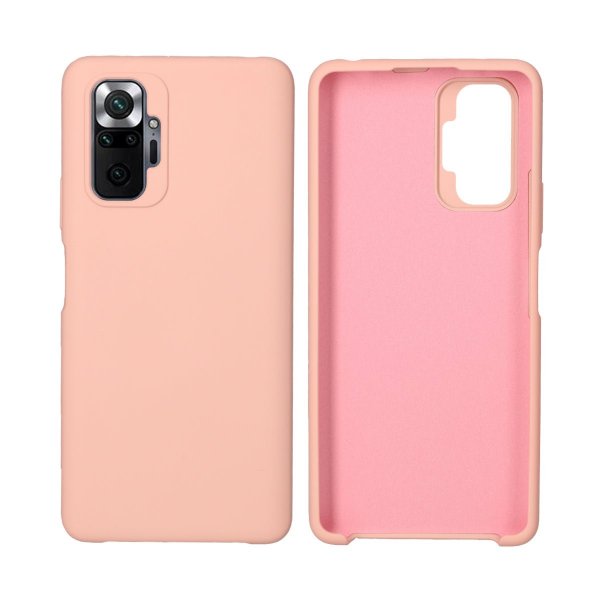 Xiaomi Redmi Note 10 Pro Silikonikuori Vaaleanpunainen