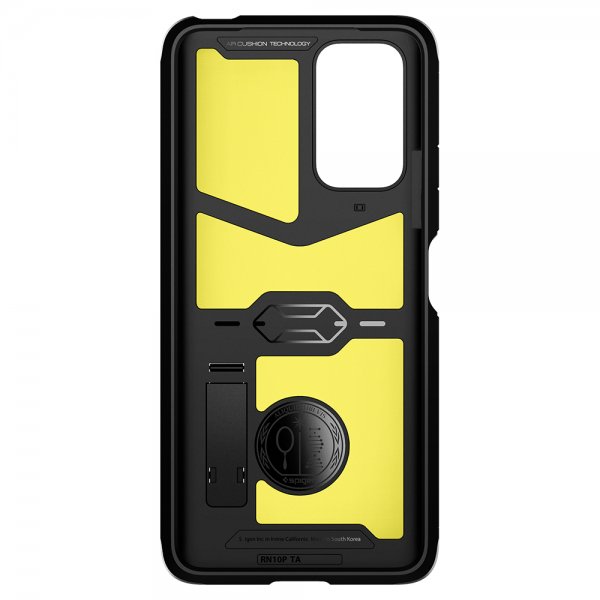 Spigen Xiaomi Redmi Note 10 Pro Tough Armor Musta Kuori