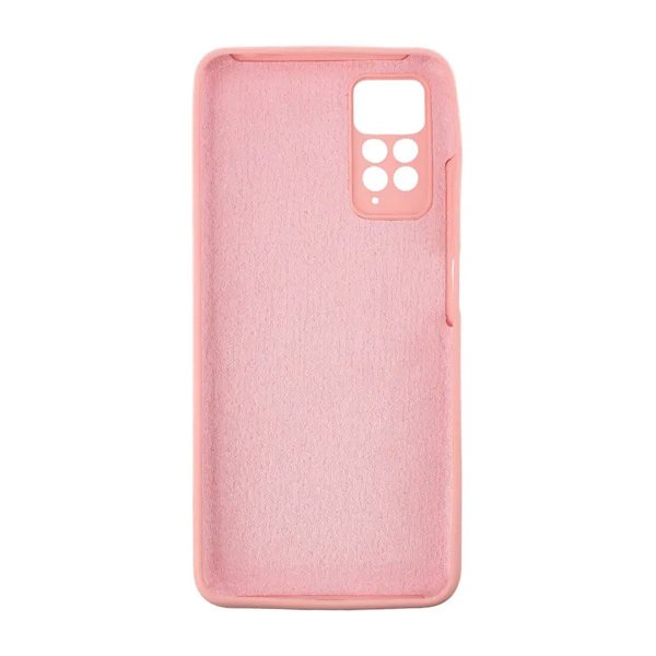 Xiaomi Redmi Note 11 Silikonisuojakuori, vaaleanpunainen