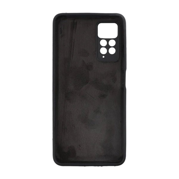 Xiaomi Redmi Note 11 Silikonisuojakuori, Musta