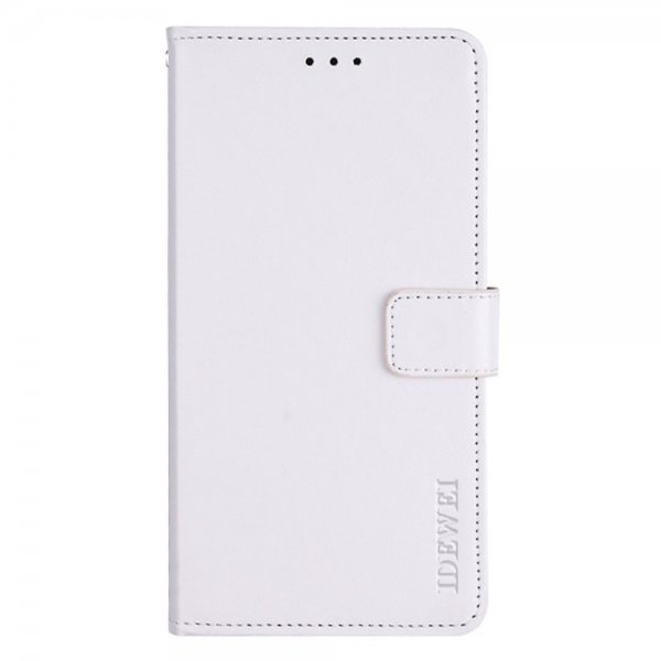 Xiaomi Redmi Note 11 Pro Kotelo Nahkakuvio Valkoinen