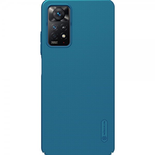 Nillkin Xiaomi Redmi Note 11 Pro -kuori, Frosted Shield, sininen