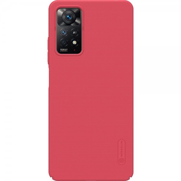 Nillkin Xiaomi Redmi Note 11 Pro Kuori Frosted Shield Punainen