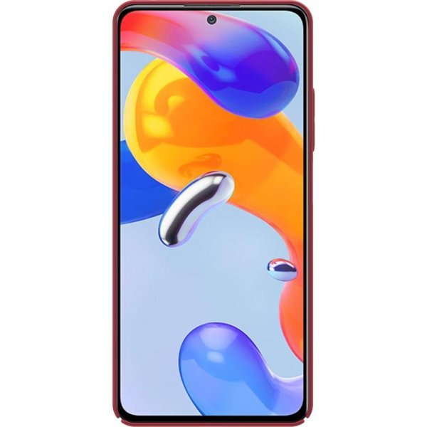 Nillkin Xiaomi Redmi Note 11 Pro Kuori Frosted Shield Punainen