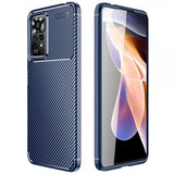 Xiaomi Redmi Note 11 Pro Kuori Hiilikuitutekstuuri Sininen