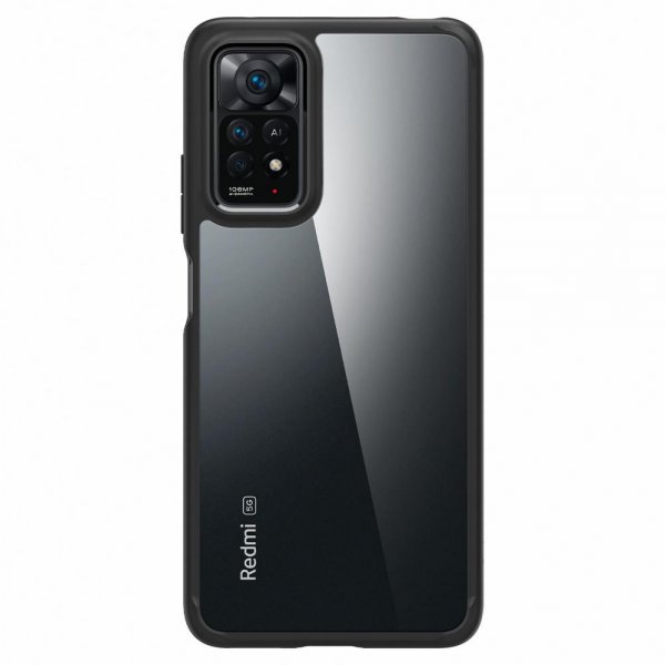 Spigen Xiaomi Redmi Note 11 Pro -suojakuori Ultra Hybrid Matte Black