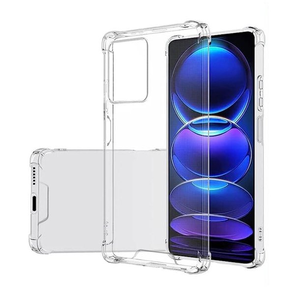 Xiaomi Redmi Note 12 Kuoret Iskunkestävä Läpinäkyvä
