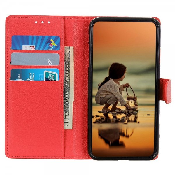 Xiaomi Redmi Note 13 4G Litsikuvioitu punainen kotelo