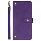 Xiaomi Redmi Note 13 4G -kotelo rannehihnalla, violetti