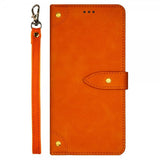 Xiaomi Redmi Note 13 4G Kotelo hihnalla oranssi