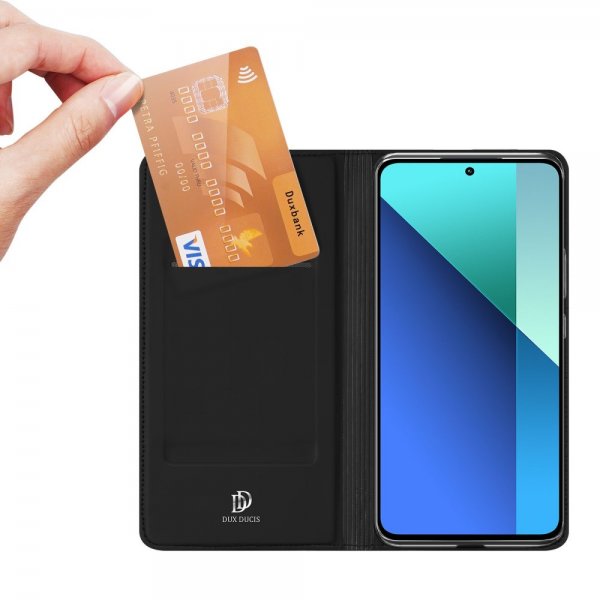 Dux Ducis Xiaomi Redmi Note 13 4G Kotelo Skin Pro Series Musta