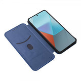Xiaomi Redmi Note 13 5G Kotelo Hiilikuitutekstuuri Sininen