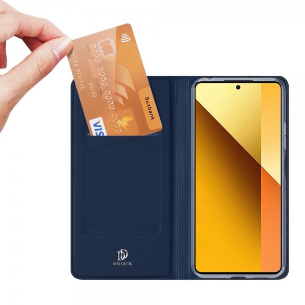 Dux Ducis Xiaomi Redmi Note 13 5G Kotelo Skin Pro Series Sininen