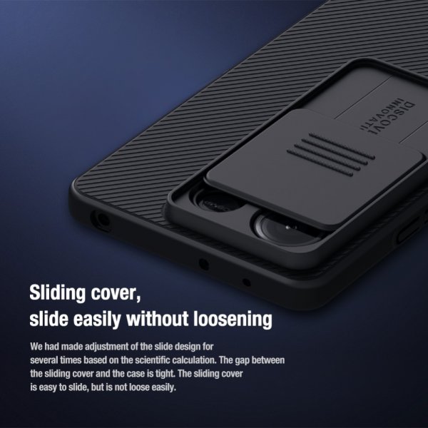 Nillkin Xiaomi Redmi Note 13 5G -suojakuori CamShield, sininen