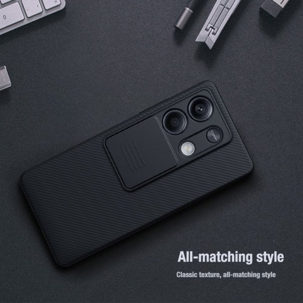 Nillkin Xiaomi Redmi Note 13 5G -suojakuori CamShield, sininen
