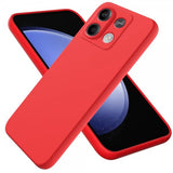 Xiaomi Redmi Note 13 5G Kuori Silikoninen Hihalla Punainen