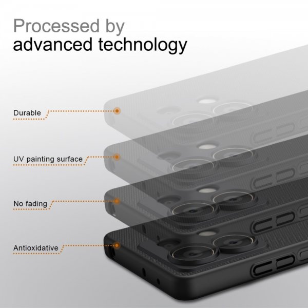 Nillkin Xiaomi Redmi Note 13 5G Kuori Super Frosted Shield Punainen