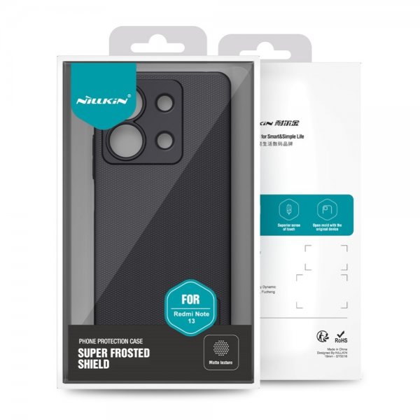 Nillkin Xiaomi Redmi Note 13 5G Kuori Super Frosted Shield Valkoinen