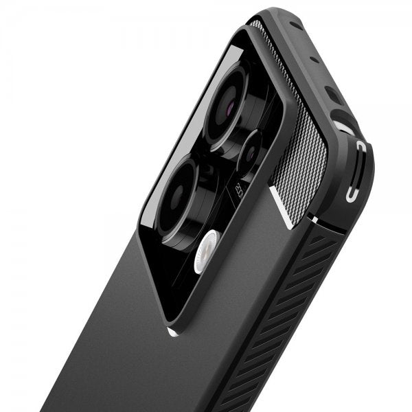 Spigen Xiaomi Redmi Note 13 Pro 5G -suojakuori, Rugged Armor Matte Black