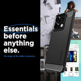 Spigen Xiaomi Redmi Note 13 Pro 5G -suojakuori, Rugged Armor Matte Black