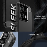Spigen Xiaomi Redmi Note 13 Pro 5G -suojakuori, Rugged Armor Matte Black