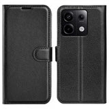 Xiaomi Redmi Note 13 Pro 5G Litsi Musta Suojakuori