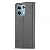 Lc.Imeeke Xiaomi Redmi Note 13 Pro 5G Suojakuori Korttipaikalla, Jalustatoiminto, Harmaa