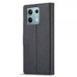 Lc.Imeeke Xiaomi Redmi Note 13 Pro 5G -suojakotelo korttipaikalla ja jalustatoiminnolla, musta