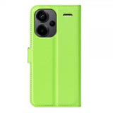 Xiaomi Redmi Note 13 Pro Plus 5G Litchi-vihreä suojakuori