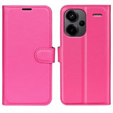 Xiaomi Redmi Note 13 Pro Plus 5G Litchi Magenta -suojakuori
