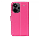 Xiaomi Redmi Note 13 Pro Plus 5G Litchi Magenta -suojakuori