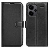 Xiaomi Redmi Note 13 Pro Plus 5G Litsi Musta Suojakuori